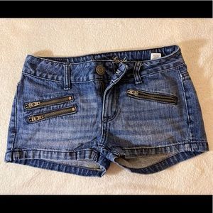 American Eagle Women's Jean Shortie Shorts- size 00